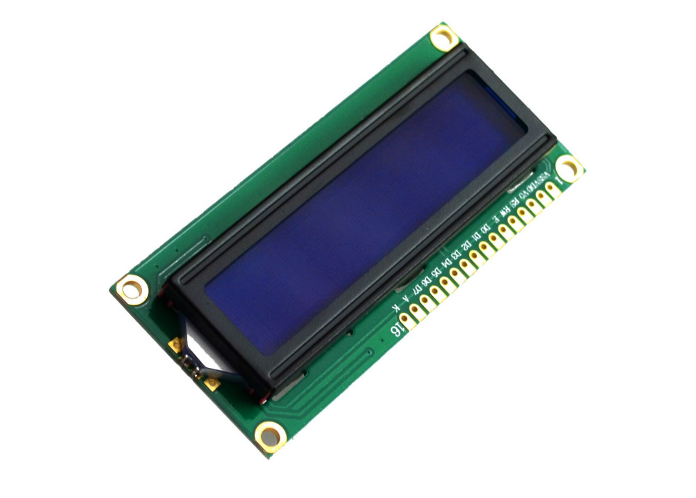 LCD Display Characters Blue 16X2 1602A 
