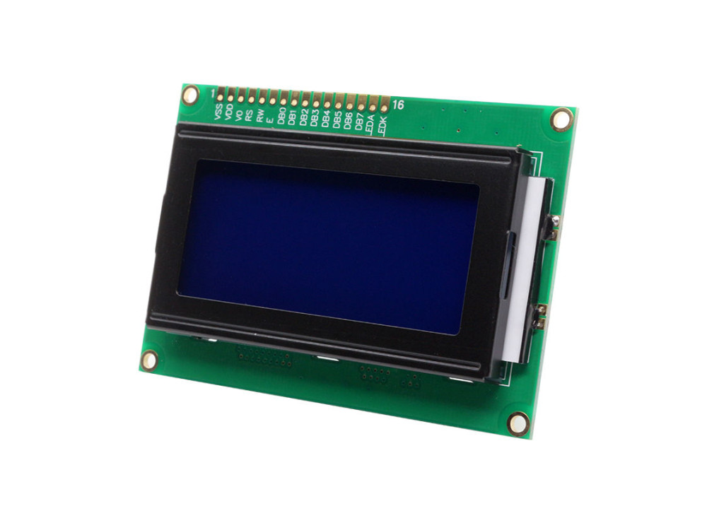 LCD CHRACTER 16X4 1604A with Blue color 