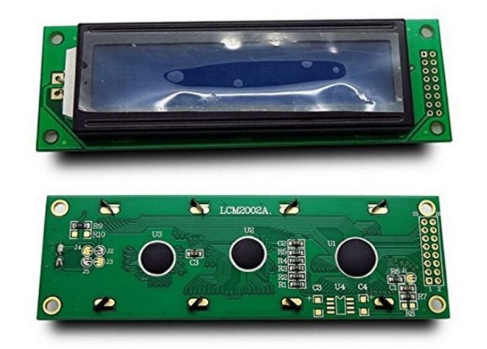 LCD CHRACTER Blue 20X2 LCM2002A 