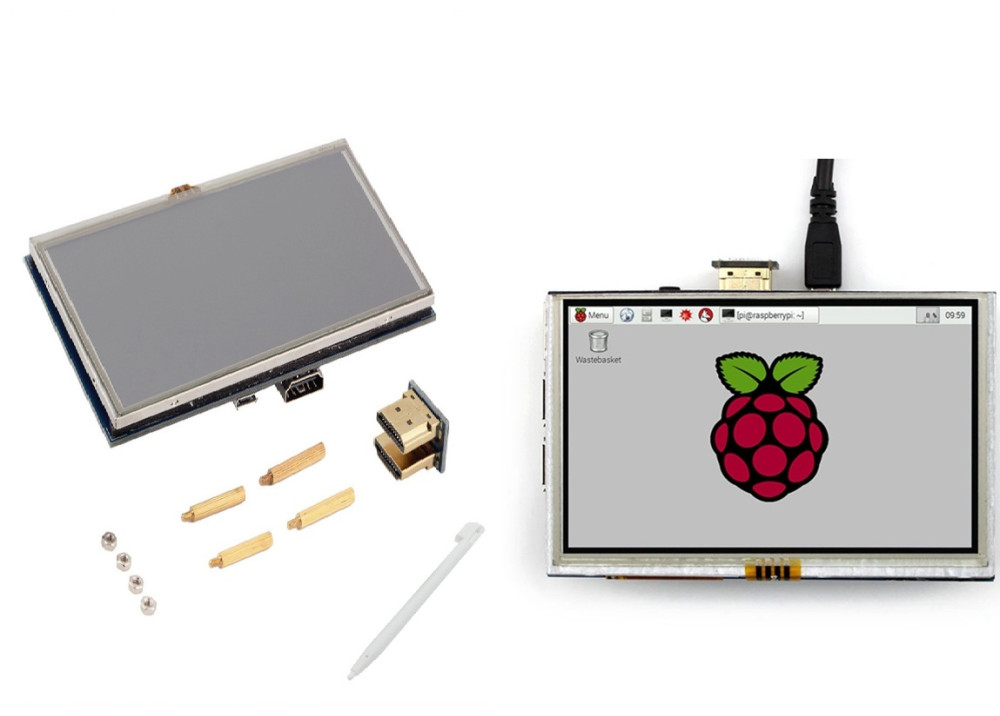LCD Color Touch 5 Inch FOR Raspberry PI 