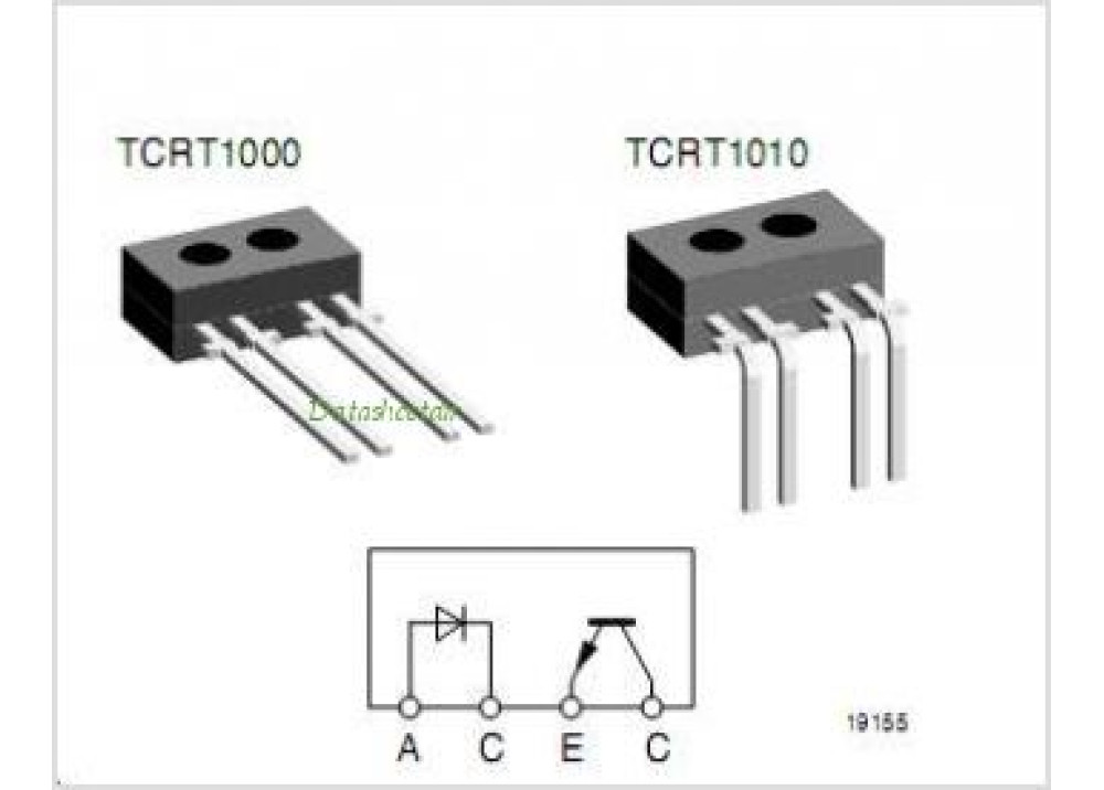 Reflective Optical Sensor with Transistor Output TCRT1000
 