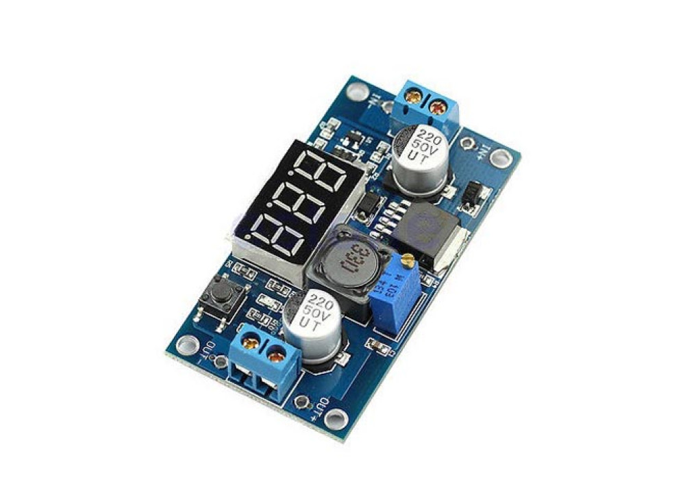 Step Down DC DC ADJ Converter  POWER MODULE IN 5V~36V OUT 1.5~32 3A With LED 
