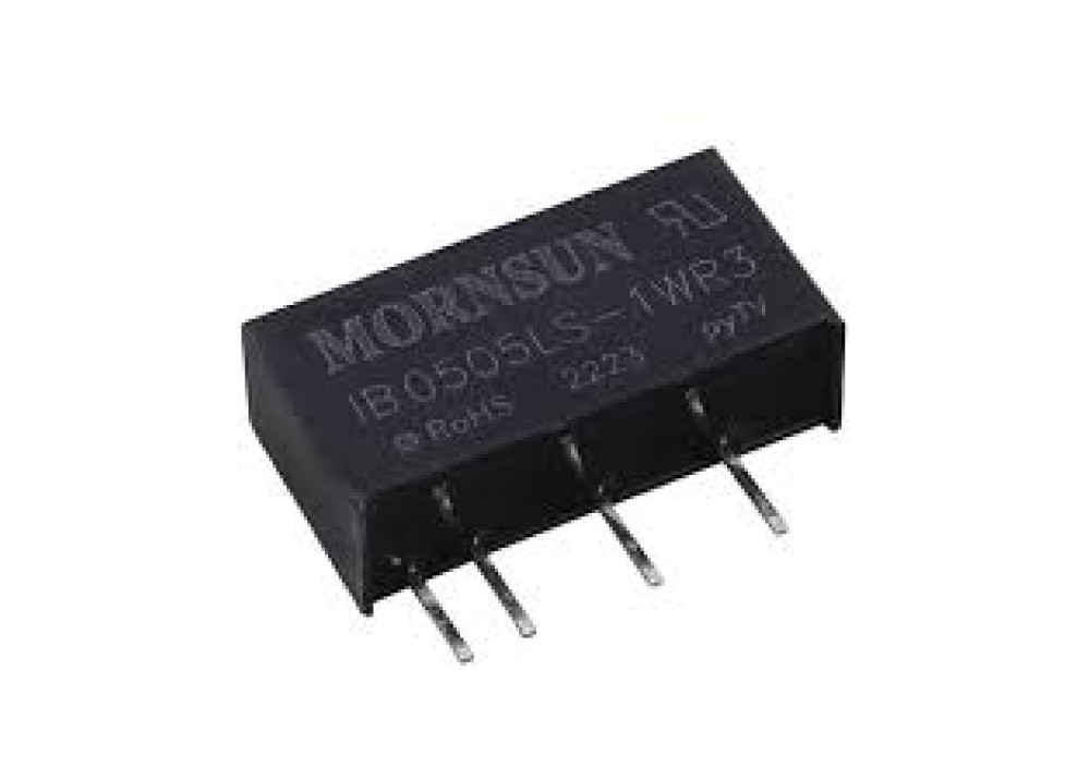 DC/DC IB0505LS-1WR3 IN=5V OUT=5V 200mA SIP 