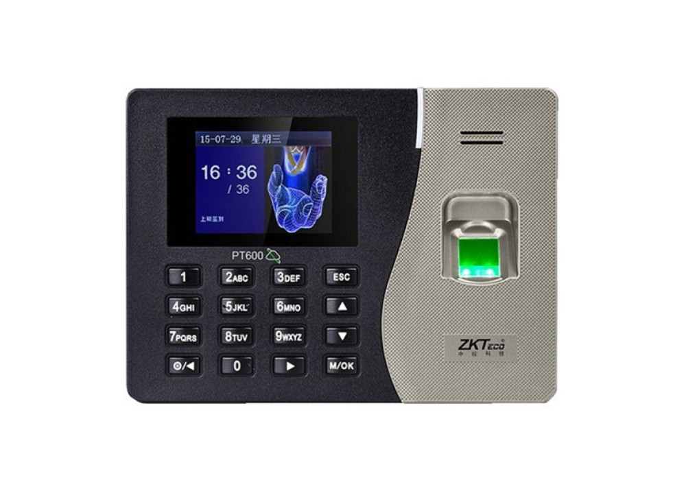 PT-600 Fingerprint Recognition Time Attendance Access Control System 