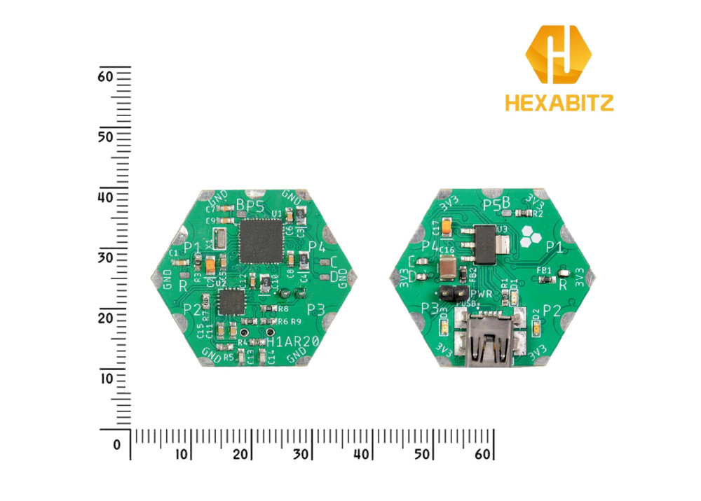 HEXABITZ Moudule Mini USB-B to UART Converter 