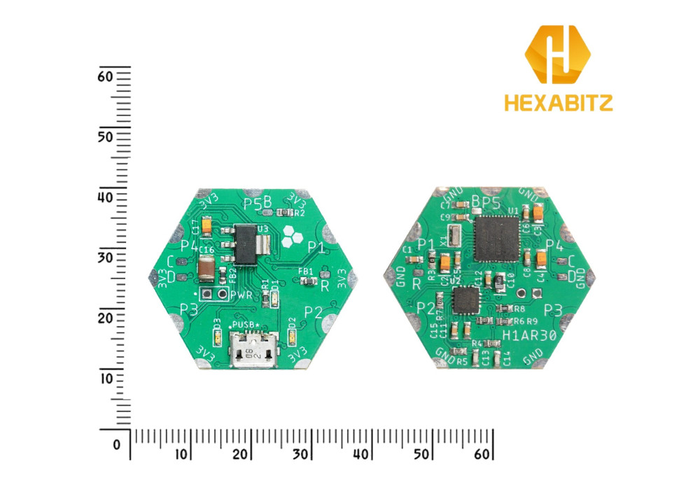 HEXABITZ Moudule Micro USB-B to UART Converter 
