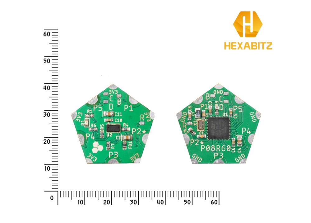 HEXABITZ Moudule 1D LiDAR IR Sensor - Pentagone 