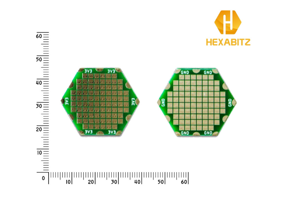 HEXABITZ Moudule 100-mil SMT Proto Board 