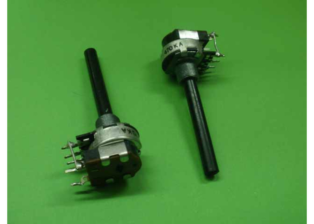 Carbon potentiometer+Switch 470K Long (unknown type) 