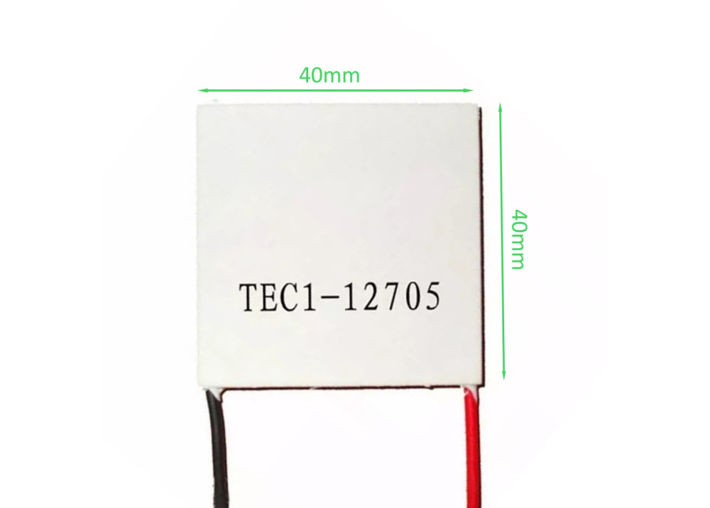 Thermoelectric Cooler Peltier TEC1-12705 4x4x3.8Cm 