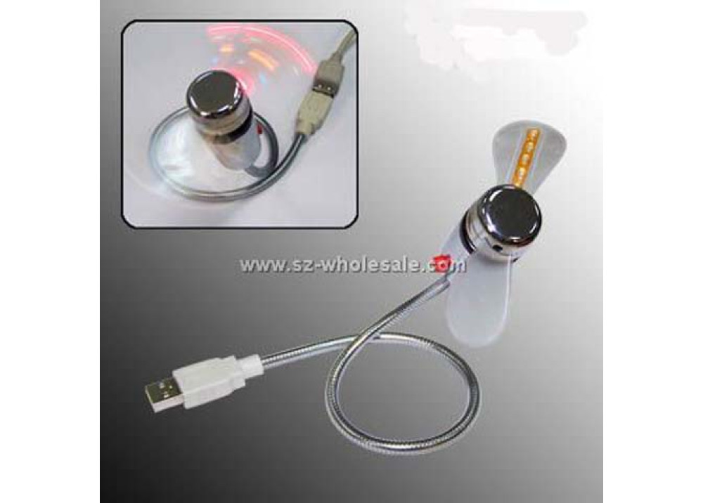 NOTEBOOK USB FAN WITH LIGHTING 